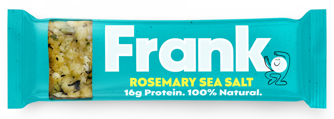Trend Hunter: The Frank Rosemary Sea SaltProtein Bar is 100% Natural